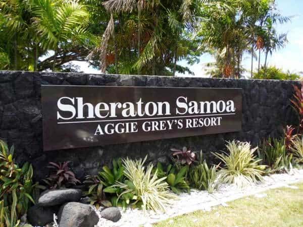 Faatau uma e le Sheraton faletalimalo o Aggie Grey’s i Samoa